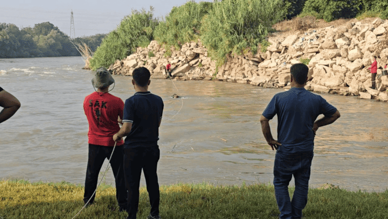 Nehirde çocuk kaybolması