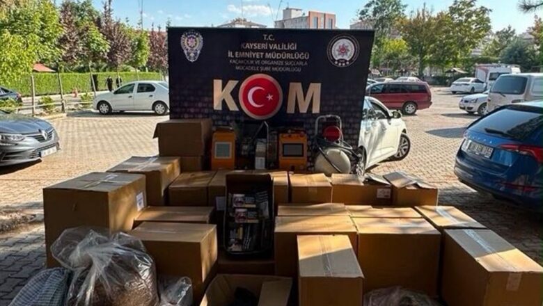 Kaçak Sigara Operasyonu